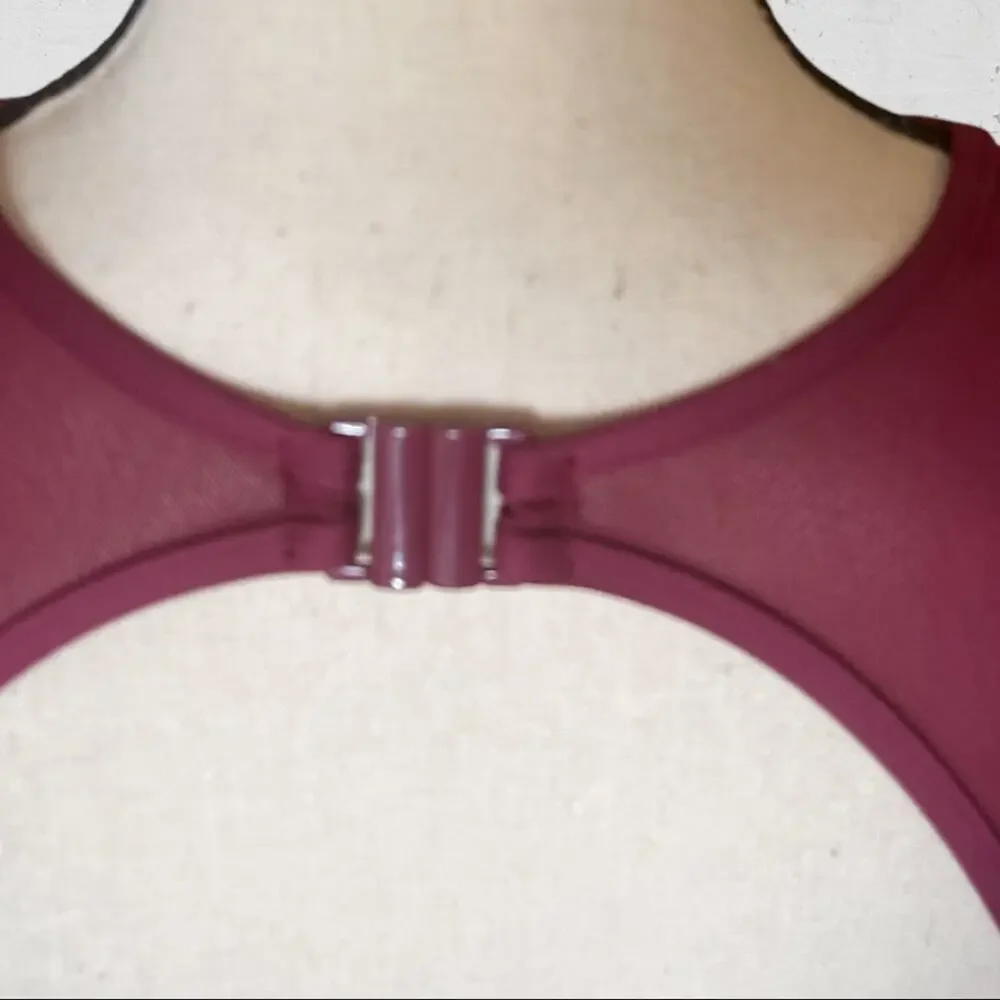 Niptuck High Neck Tankini Size 6 Swim Beach Modest Sliming Minimalist